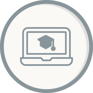 Öğrenme simgesi, vektör illüstrasyonu 