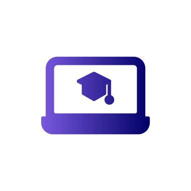 Öğrenme simgesi, vektör illüstrasyonu 