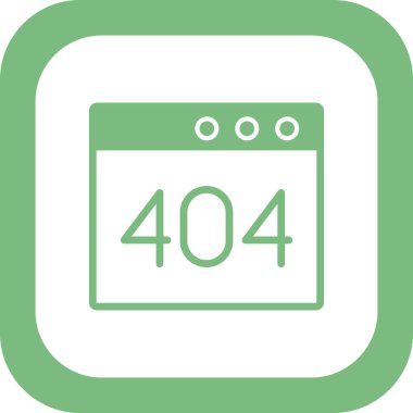 Tarayıcı Hatası 404, web vektör illüstrasyonu