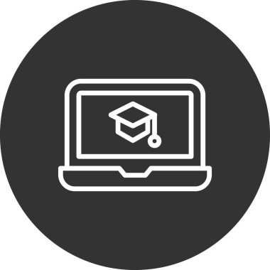 Öğrenme simgesi, vektör illüstrasyonu 