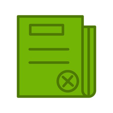 Kişisel ve ticari kullanım için gazete illüstrasyon simgesi