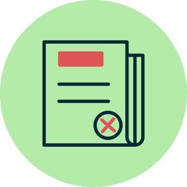 Kişisel ve ticari kullanım için gazete illüstrasyon simgesi