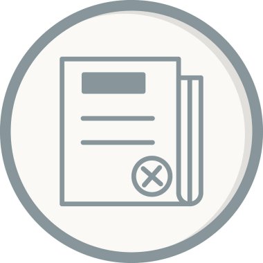 Kişisel ve ticari kullanım için gazete illüstrasyon simgesi