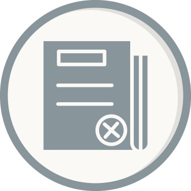 Kişisel ve ticari kullanım için gazete illüstrasyon simgesi