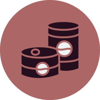 Konserve Gıda kutsal kişilerin resmi, vektör çizim