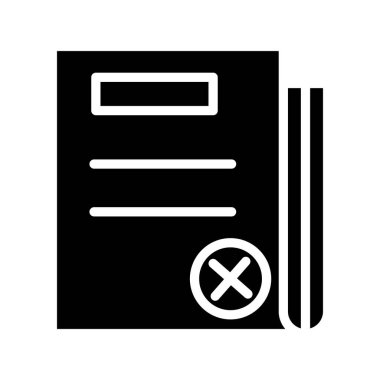 Kişisel ve ticari kullanım için gazete illüstrasyon simgesi