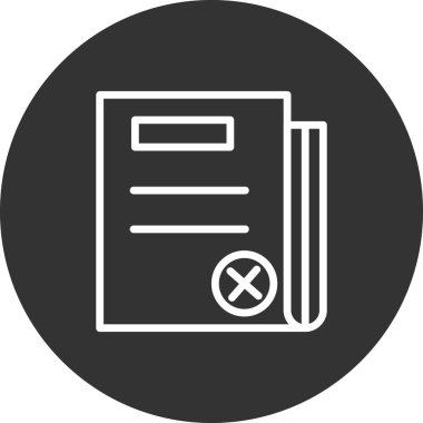 Kişisel ve ticari kullanım için gazete illüstrasyon simgesi