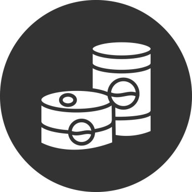 Konserve Gıda kutsal kişilerin resmi, vektör çizim