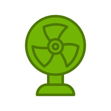 fan simge vektör çizim tasarımı