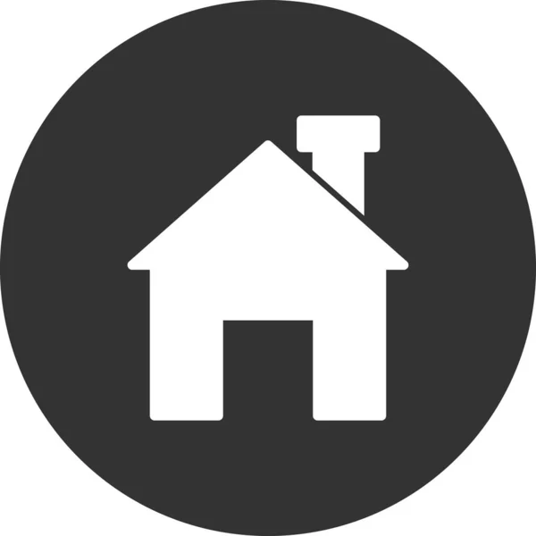 House Modern Vector Icon — Vettoriale Stock