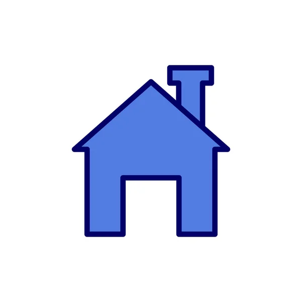 House Modern Vector Icon - Stok Vektor