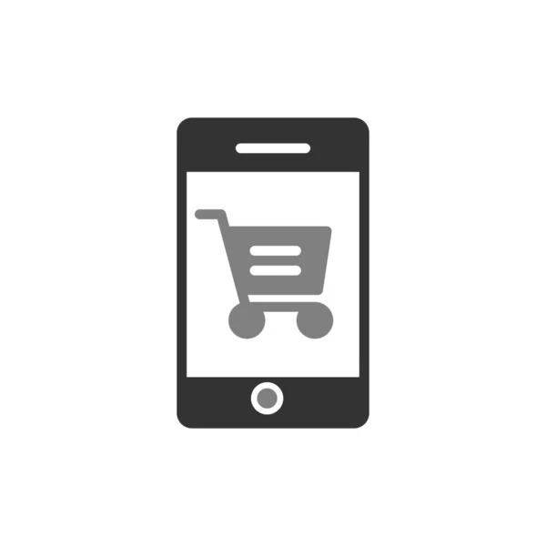 Ilustração Vetorial Ícone Moderno Seo Conceito Compras Line —  Vetores de Stock