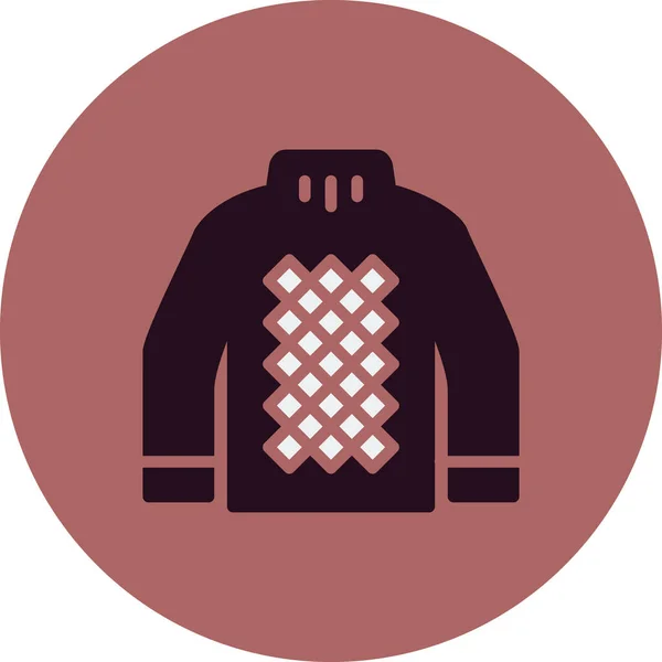 Sweater Web Icon Simple Illustration — Stockový vektor