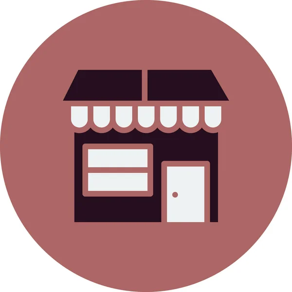 Shop Icon Vektor Illustration — Stockvektor