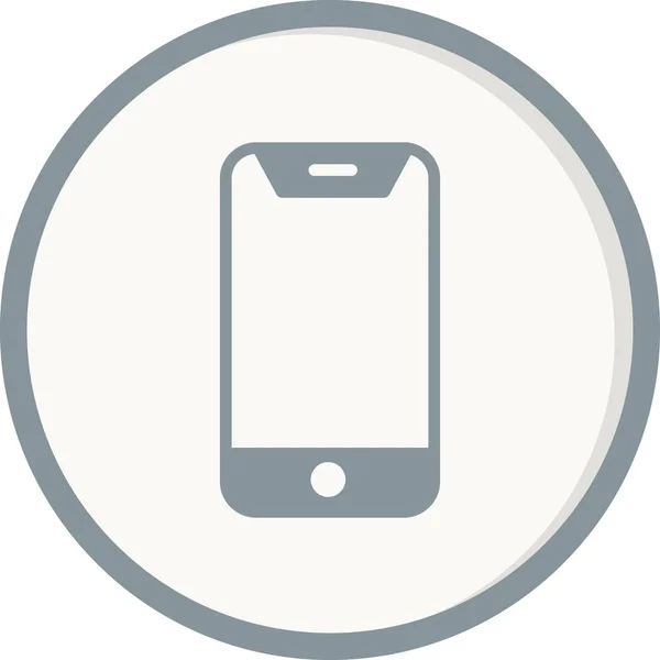 Ikona Wektora Telefonu Komórkowego — Wektor stockowy