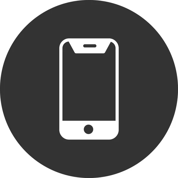 Illustration Vectorielle Icône Téléphone Mobile — Image vectorielle