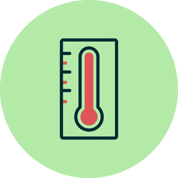 Thermometer Icon Vector Measure Temperature Logo Concept — стоковый вектор