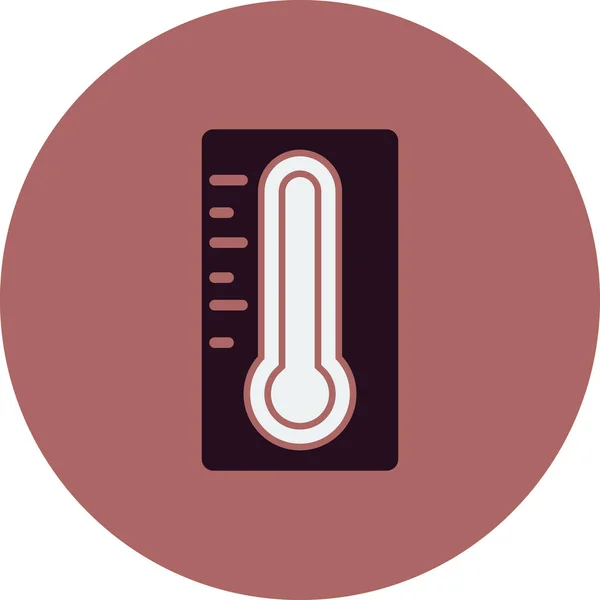 Thermometer Icon Vector Measure Temperature Logo Concept — Stock Vector