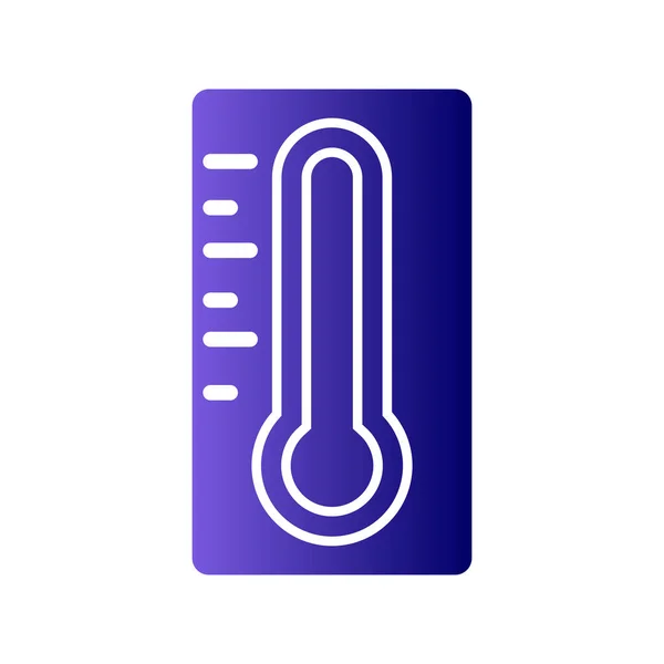 Thermometer Icon Vector Measure Temperature Logo Concept — ストックベクタ