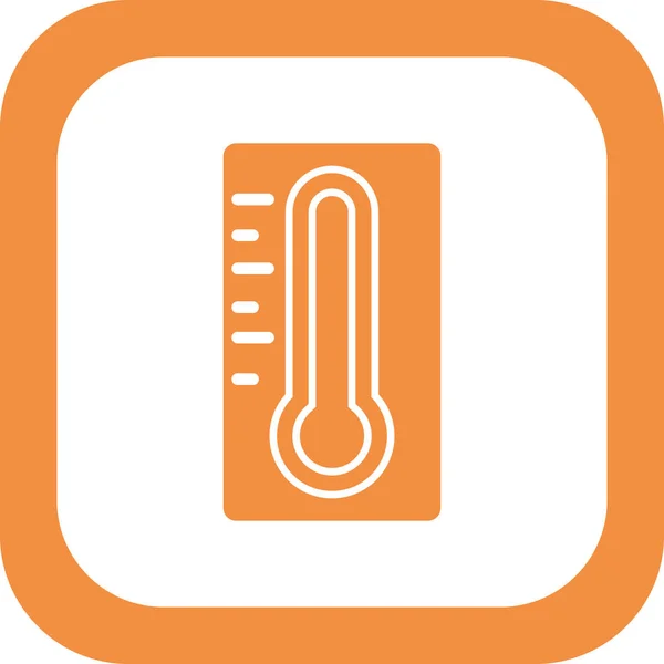 Thermometer Icon Vector Measure Temperature Logo Concept — стоковый вектор