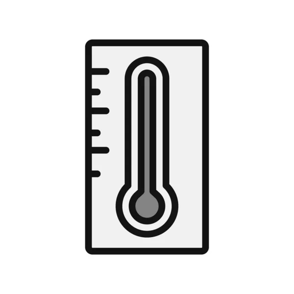 Thermometer Icon Vector Measure Temperature Logo Concept — стоковый вектор