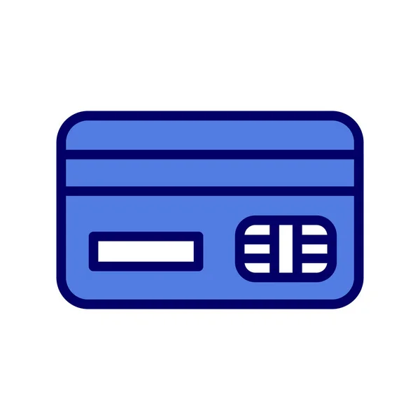 Credit Card Icon Vector Illustration — Stock Vector