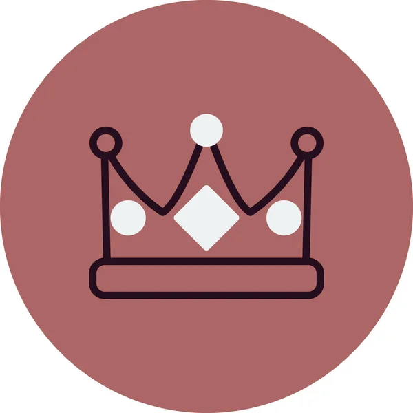 Дизайн Іконок Корони Символ Культури Преміум Вектор — стоковий вектор