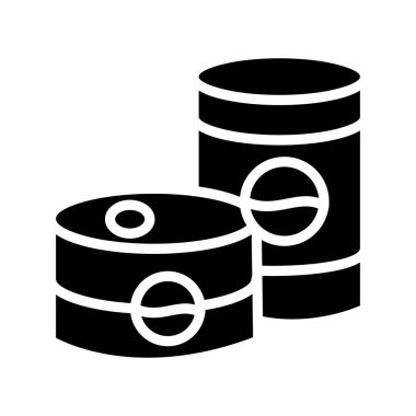 Konserve Gıda kutsal kişilerin resmi, vektör çizim