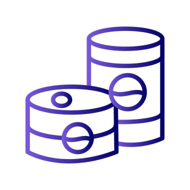 Konserve Gıda kutsal kişilerin resmi, vektör çizim