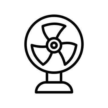 fan simge vektör çizim tasarımı