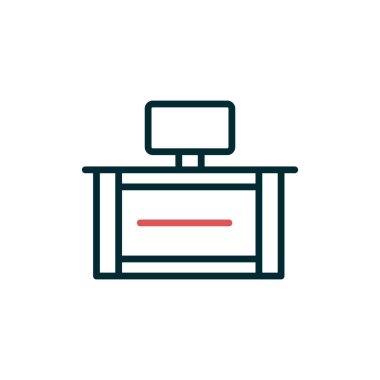 Nakit sayaç simgesi, vektör illüstrasyonu