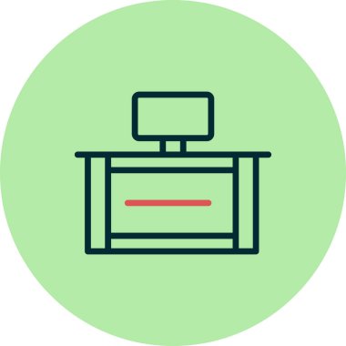 Nakit sayaç simgesi, vektör illüstrasyonu