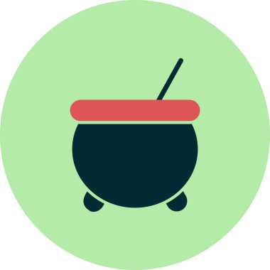 Kazan pişirme ikonu vektörü beyaz arkaplan izole Web ve mobil uygulama tasarımı için, çorba logosu kavramı