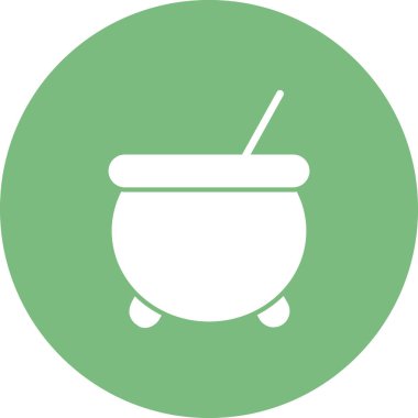 Kazan pişirme ikonu vektörü beyaz arkaplan izole Web ve mobil uygulama tasarımı için, çorba logosu kavramı