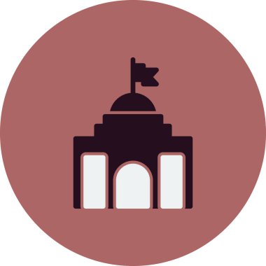 Modern eğitim ikonunun vektör illüstrasyonu