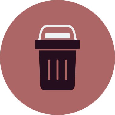 Alışveriş sepeti simgesinin vektör illüstrasyonu