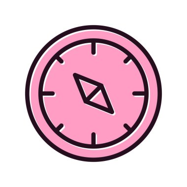 Pusula simgesi vektör resimlemesi