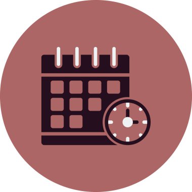 takvim vektörü ince çizgi simgesi