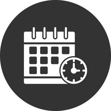 takvim vektörü ince çizgi simgesi