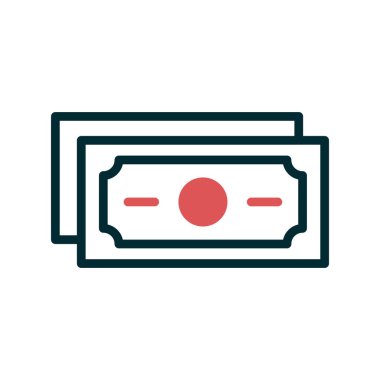 para vektörü ince çizgi simgesi 