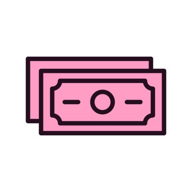 para vektörü ince çizgi simgesi 