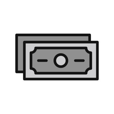 para vektörü ince çizgi simgesi 