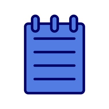 belge simgesi vektör illüstrasyonu