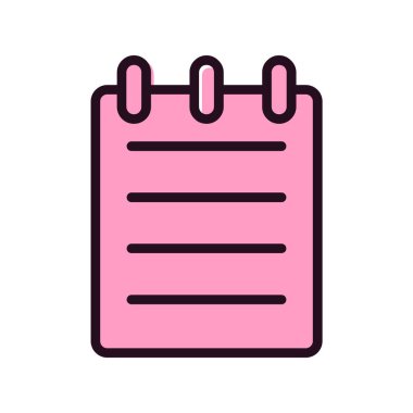 belge simgesi vektör illüstrasyonu