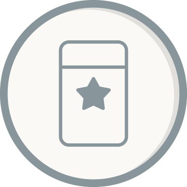 Silgi basit simgesi, vektör çizim