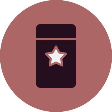 Silgi basit simgesi, vektör çizim