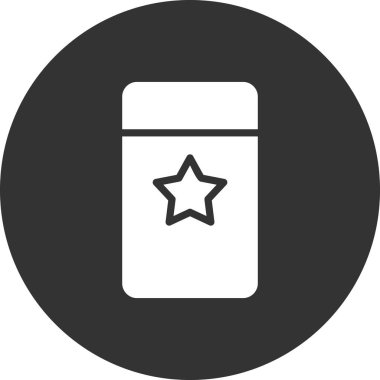 Silgi basit simgesi, vektör çizim