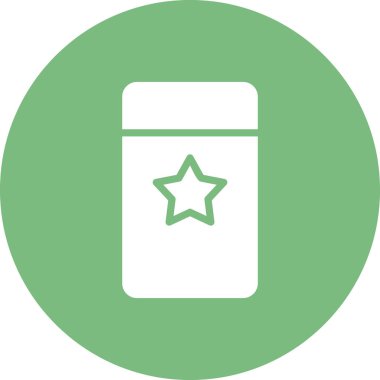 Silgi basit simgesi, vektör çizim