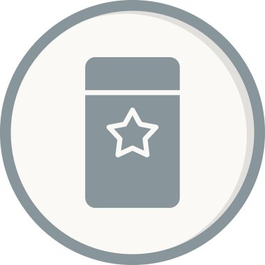 Silgi basit simgesi, vektör çizim