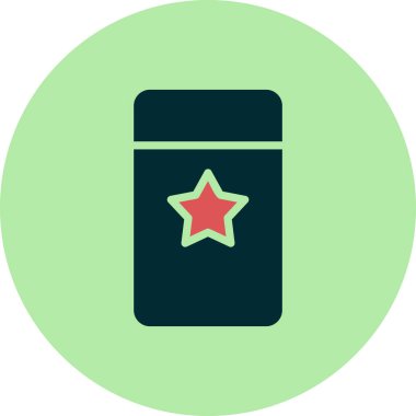 Silgi basit simgesi, vektör çizim